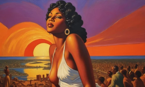 tretchikoff,leontyne,benton,hildebrandt,african american woman,oshun,sarah vaughan,african woman,pettiford,dubbeldam,nzinga,nubia,nubian,chicana,namib,coretta,kemet,tallahatchie,dandridge,manigault,Illustration,Realistic Fantasy,Realistic Fantasy 21