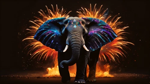 circus elephant,elephant,elefante,mandala elephant,pachyderm,elephunk,fireworks art,blue elephant,circus animal,nyiragongo,fire artist,fireworks background,fire dancer,firework,fire horse,rafiki,diwali wallpaper,triomphant,elefant,girl elephant,Photography,General,Natural