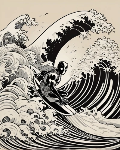 japanese waves,the great wave off kanagawa,japanese wave paper,hokusai,cool woodblock images,japanese wave,big wave,masashige,rogue wave,wave pattern,big waves,wave motion,shorebreak,tsunamis,swells,woodblock,tsunami,swamis,bodysurfing,kuroshio,Illustration,Vector,Vector 21