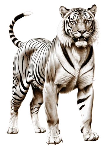 tiger png,white tiger,white bengal tiger,bengal tiger,type royal tiger,a tiger,tigar,stigers,asian tiger,tigert,royal tiger,rimau,ruettiger,tigerish,derivable,macan,tigr,tigon,tiger,hottiger,Illustration,Black and White,Black and White 30