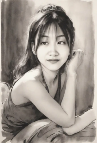 charcoal drawing,vietnamese woman,asian woman,charcoal pencil,girl drawing,japanese woman,xuebing,mikasuki,girl portrait,xiaofei,pencil drawing,graphite,xiaozhao,phuong,lotus art drawing,yongjia,charcoal,yuanpei,xiaomei,xiaohui,Digital Art,Ink Drawing