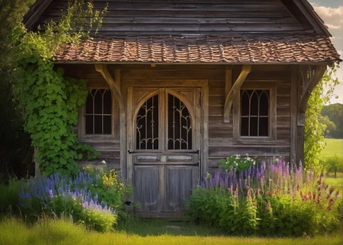 wooden house,wooden hut,small house,summer cottage,little house,garden shed,country cottage,fairy door,small cabin,miniature house,wooden door,lonely house,outbuilding,cottage,old house,traditional house,cottage garden,farm hut,danish house,old barn,Illustration,Realistic Fantasy,Realistic Fantasy 46