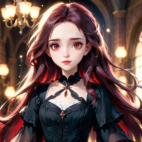 gothic woman,gothic style,gothic portrait,vampy,vampire lady,gothic,fairy tale character,gothic dress,melisandre,dhampir,victorian lady,victoriana,bns,victorian style,vampyre,vampire woman,vampire,woolfe,iori,gothicus,Anime,Anime,Cartoon