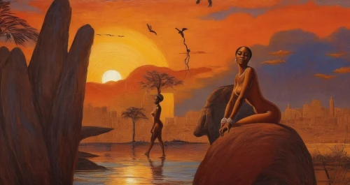 pterosaurs,mcquarrie,zambezian,el salvador dali,quetzalcoatlus,african art,madagascans,jarawa,madagascan,longicornis,melman,francois langur,nile,baobabs,burundians,barlowe,two giraffes,papayas,mostovoy,dubbeldam,Illustration,Realistic Fantasy,Realistic Fantasy 21