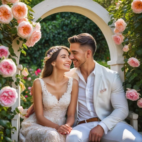 tutera,wedding photo,matrimonio,wedding couple,beautiful couple,hochzeit,rose garden bad kissingen,bridewealth,rose garden,casados,wedding flowers,elopement,couple goal,bodas,kleinfeld,wedding icons,wedding details,rose arch,with roses,romantic portrait,Conceptual Art,Fantasy,Fantasy 04