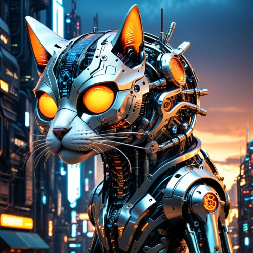 cyberdog,cybernetic,citycat,alleycat,breed cat,cat warrior,cybercity,mascotech,cat vector,cybernetically,rinzler,alley cat,cyberian,the cat,suara,armored animal,catclaw,chat bot,cybersmith,animatrix,Conceptual Art,Sci-Fi,Sci-Fi 09