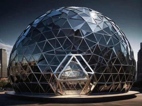 ball cube,geodesic,dodecahedral,futuristic architecture,solar cell base,cubic house,buckyball,dodecahedron,glass sphere,arcology,alchemax,icosahedral,polyhedron,etfe,crystalball,icosidodecahedron,cube house,musical dome,futuroscope,prism ball,Conceptual Art,Fantasy,Fantasy 34