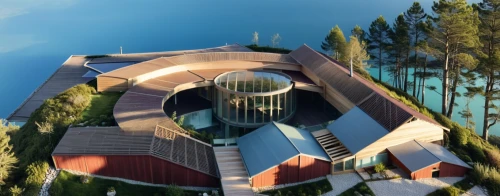 goetheanum,holmenkollen,futuristic architecture,seidler,koolhaas,futuroscope,aqua studio,ecovillages,3d rendering,photogrammetric,bird's-eye view,ski jump,morphosis,biospheres,svizzera,bjarke,blavatnik,360 ° panorama,sveti stefan,naumkeag,Photography,General,Realistic