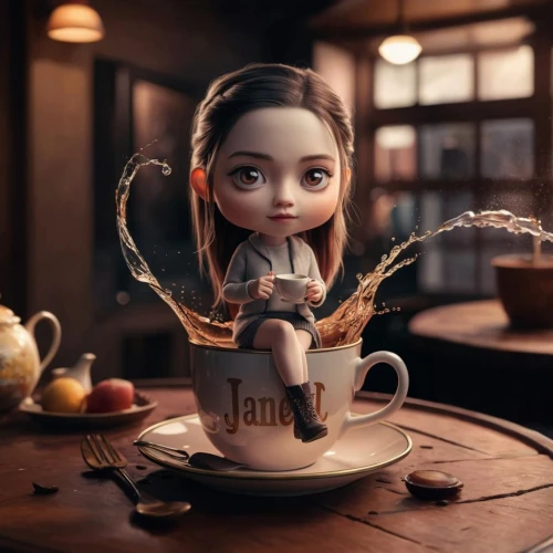 coffee tea illustration,pouring tea,woman drinking coffee,girl with bread-and-butter,teacup,tea art,miniaturist,xueying,tea zen,coffee art,cupbearer,cute coffee,parisian coffee,tea drinking,yanzhao,youliang,tea time,wenzhao,woman with ice-cream,handmade doll