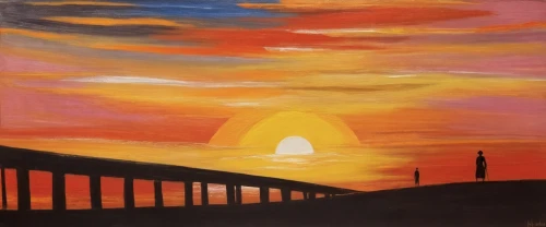 orange sky,oil on canvas,sun,aso kumamoto sunrise,uluru,sunset,sunchaser,lava lamp,oil painting on canvas,rising sun,sol,puente,sunrises,khokhloma painting,layer of the sun,mountain sunrise,sunrise,sunrise in the skies,eckankar,oil painting,Illustration,Realistic Fantasy,Realistic Fantasy 21