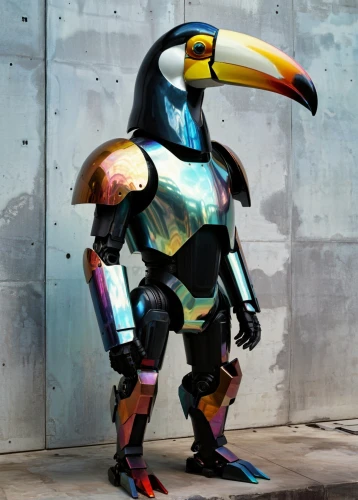 toucan,toco toucan,falco,brown back-toucan,keel billed toucan,dinobot,kass,gigan,keel-billed toucan,canti,yellow throated toucan,entezam,beak the edge,knight armor,caeruleus,black toucan,perched toucan,guinea fowl with helmet,parrothead,sackman