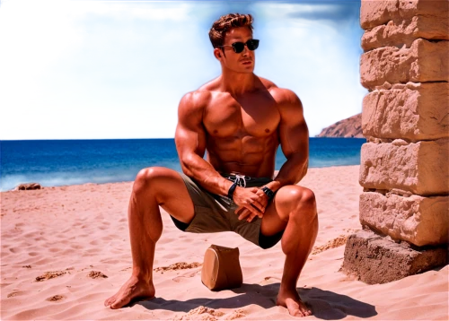 sudikoff,dudikoff,hogestyn,model years 1960-63,zabriskie,hoff,pasolini,schwarzenegger,arny,bogarde,arnold,lubomirski,beach background,hildebrando,beachcomber,thunderball,weissmuller,mcdorman,brando,beach chair,Art,Classical Oil Painting,Classical Oil Painting 02