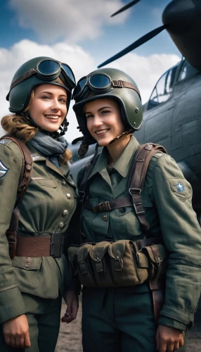 servicewomen,servicewoman,1940 women,riveters,aeronauticas,kittyhawks,admiralties,bodenplatte,colorization,militaires,bombshells,pathfinders,seafires,oberleutnant,aircrew,militaria,leutnant,stukas,czechoslovaks,valkyries,Conceptual Art,Fantasy,Fantasy 04