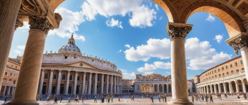 basilica di san pietro in vaticano,st peter's basilica,saint peter's basilica,vatican,vatican city,sylvaticum,vaticana,st peters basilica,piazza san pietro,vaticano,eternal city,rome,basilica di san pietro,musei vaticani,view from st peter's basilica,st peter's square,vatican museum,st mark's square,basilica of saint peter,pancuronium,Illustration,Realistic Fantasy,Realistic Fantasy 03