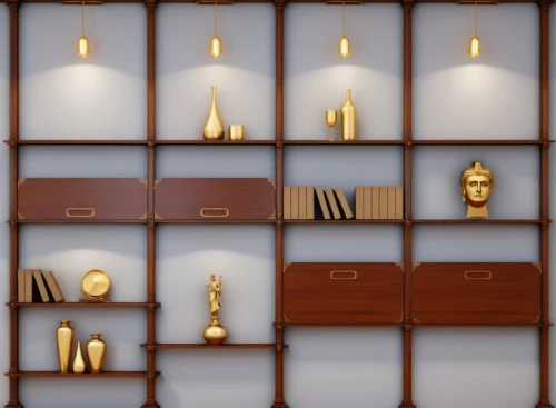 sconces,art deco background,armoire,bookcases,credenza,sideboards,dresser,bookcase,chest of drawers,furnishes,highboard,drawers,derivable,set of cosmetics icons,gold bar shop,compartments,closets,mantelpieces,sideboard,cabinets,Photography,General,Realistic