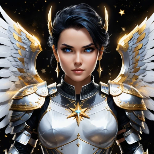 archangel,zauriel,valkyrie,the archangel,seraph,cyberangels,dawnstar,seraphim,angel,angel wing,fire angel,angel wings,amuria,dark angel,fantasy portrait,black angel,bellona,etheria,angel girl,angelman,Conceptual Art,Fantasy,Fantasy 02