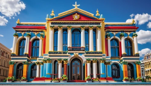 oranjestad,colorful facade,penh,city unesco heritage trinidad cuba,macao,cambodia,macau,puebla,greek orthodox,minor basilica,antananarivo,curacao,trinidad church cuba,delgada,evangelical cathedral,church of jesus christ,guanajuato,brunei,church of christ,guayaquil,Illustration,American Style,American Style 05