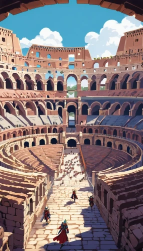 italy colosseum,colosseum,coliseum,in the colosseum,coliseo,the colosseum,roman coliseum,colloseum,gladiatorial,rome 2,colosseo,colisee,the forum,ancient rome,amphitheatre,trajan's forum,amphitheaters,forum,amphitheater,graian,Illustration,Japanese style,Japanese Style 03