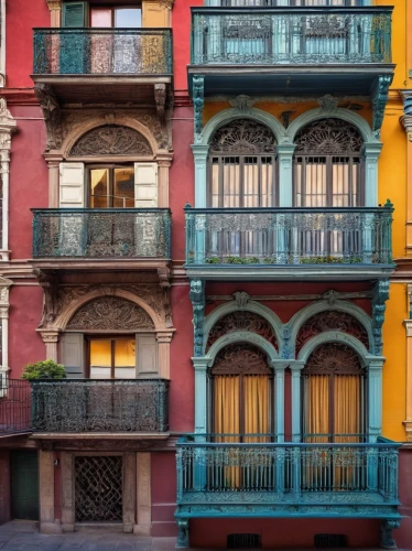 colorful facade,balconies,palermo,havana,ventanas,paris balcony,venezia,balcones,buenos aires,balcon de europa,havana cuba,old havana,napoli,nola,valparaiso,malaga,row of windows,portofino,porto,colaba,Photography,Documentary Photography,Documentary Photography 14