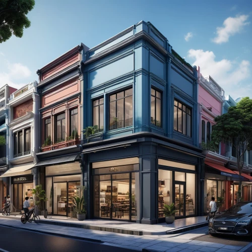 shophouse,shophouses,rowhouse,rowhouses,facade painting,boutiques,storefronts,nolita,3d rendering,colorful facade,fashion street,store fronts,woollahra,redevelop,core renovation,xinle,bangsar,townhomes,frontages,shopfronts,Illustration,Black and White,Black and White 08