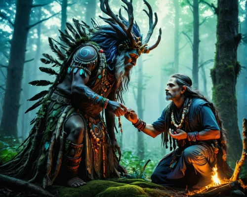 shamans,shamanism,shamanic,shaman,druidic,mirkwood,witchdoctor,warrior and orc,asatru,fantasy picture,tribes,shannara,fantasy art,druidry,druids,neopagans,druidism,neopaganism,offering,herbalists,Conceptual Art,Fantasy,Fantasy 18