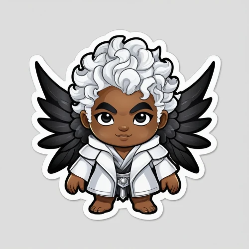 ororo,madea,asra,uriel,bance,gyrich,ayat,business angel,oracene,cherubim,anjo,shiron,valderrama,ekko,black angel,angra,bisbal,niles,urien,aguilera,Unique,Design,Sticker