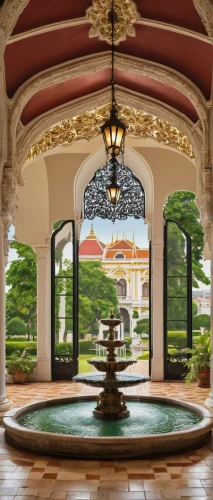 orangery,inside courtyard,patio,cochere,water palace,courtyard,peranakan,verandas,palace garden,parador,gazebo,conservatory,pergolas,orangerie,grand master's palace,hacienda,istana,veranda,porticoes,archways,Illustration,Black and White,Black and White 18