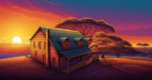 house silhouette,houses silhouette,cartoon video game background,lonely house,dusk background,home landscape,background design,witch's house,landscape background,houses clipart,township,world digital painting,background vector,wooden houses,fantasy landscape,windows wallpaper,dreamhouse,little house,mobile video game vector background,3d background,Illustration,Realistic Fantasy,Realistic Fantasy 25