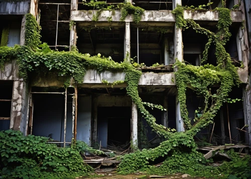 overgrowth,derelict,dilapidated,dilapidated building,abandoned building,abandoned place,dereliction,luxury decay,kudzu,abandoned places,lost place,sanatorium,abandoned house,abandonments,lostplace,dilapidation,overgrown,delapidated,lost places,decay,Art,Classical Oil Painting,Classical Oil Painting 36