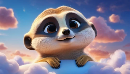 shifu,cute cartoon character,scrat,theodore,alvin,beibei,timon,cartoon animal,madagascan,disneynature,porco,racoon,dreamworks,baoquan,wufu,baozi,cartoon rabbit,pandu,pandor,badger,Unique,3D,3D Character