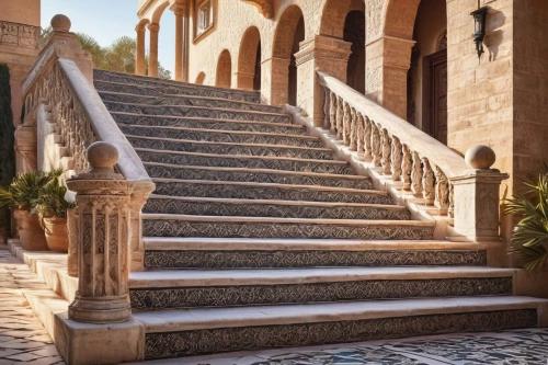 stone stairs,moroccan pattern,outside staircase,stone stairway,alcazar of seville,escaleras,balustrade,winding steps,icon steps,spanish tile,stone ramp,escalera,staircase,winding staircase,balusters,balustrades,alhambra,stairs,stairways,staircases,Photography,Fashion Photography,Fashion Photography 07