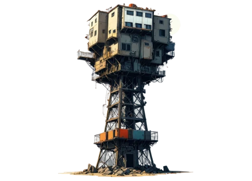 steel tower,electric tower,gunkanjima,besiege,minitower,cellular tower,voxel,overbuilding,monolith,incinerator,the energy tower,industrial ruin,impact tower,cosmodrome,tower block,ruin,skyscraper,3d render,high-rise building,residential tower,Conceptual Art,Sci-Fi,Sci-Fi 01
