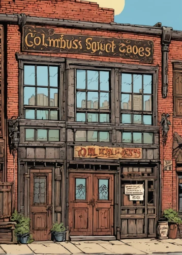 soap shop,schooners,soulard,speakeasies,scummvm,gooderham,colourists,storefronts,columbiad,cordwainers,coldharbour,cockscomb,columbia,cqs,coloniale,old buildings,wynkoop,coffeehouse,collings,shopfronts,Illustration,American Style,American Style 13