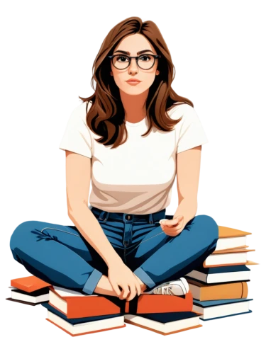 bookworm,librarian,flat blogger icon,bibliophile,girl studying,naina,blogger icon,reading glasses,books,study,bookstar,bookish,reading,vause,vector illustration,saana,book illustration,booksurge,intelectual,author,Conceptual Art,Daily,Daily 20