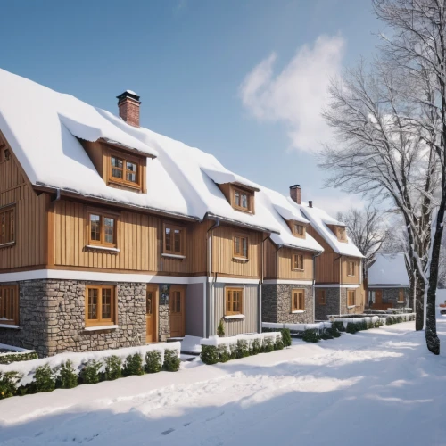 passivhaus,wooden houses,winter house,chalets,cohousing,timber house,wooden house,chalet,maisons,winter village,snow roof,winterplace,danish house,lodges,homebuilding,hameau,snowhotel,valdres,townhouses,snow house,Photography,General,Realistic