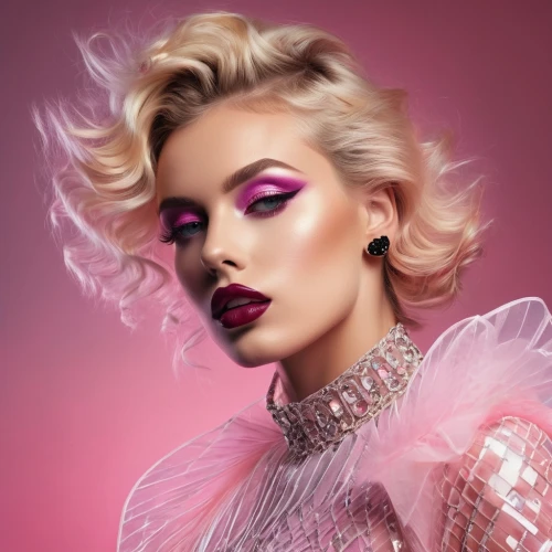 neon makeup,pink glitter,pink beauty,jeffree,vintage makeup,bright pink,airbrushed,fringed pink,glam,color pink,pink background,loboda,deep pink,pink,fabulous,perrie,vanderhorst,mesmero,dark pink in colour,purple and pink,Photography,General,Fantasy