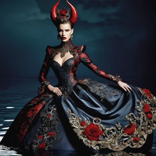 queen of hearts,maleficent,gothic dress,countess,gothic woman,villainess,sirenia,tarja,malefic,serpentina,black swan,demoness,gothic style,the carnival of venice,arachne,eveningwear,katherina,vampire woman,celtic queen,victoriana,Photography,Fashion Photography,Fashion Photography 03