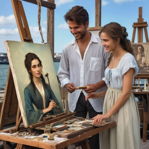 portraitists,italian painter,painting technique,restorers,artists,photo painting,meticulous painting,delaroche,painters,hodler,art painting,painting,conservators,pittura,easel,donsky,oil painting,ressam,impressionism,painter,Photography,General,Realistic