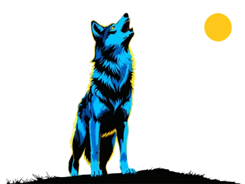 bluestar,constellation wolf,howling wolf,starclan,jayfeather,kelpie,skyclan,aleu,fireheart,loup,wolpaw,canidae,garrison,riverclan,glowing antlers,atunyote,shadowclan,vulpine,canid,bluefire,Art,Artistic Painting,Artistic Painting 42