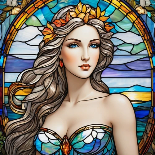 amphitrite,stained glass,stained glass window,nereid,stained glass pattern,stained glass windows,sirene,margaery,jessamine,nereids,art nouveau frame,celtic queen,sigyn,sirena,the sea maid,art nouveau frames,ariadne,undine,galadriel,hesperides,Unique,Paper Cuts,Paper Cuts 08