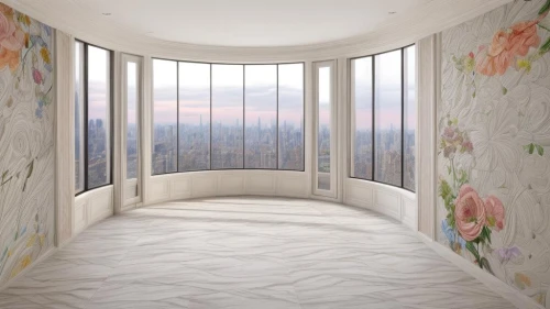 window curtain,sky apartment,white room,sky city tower view,skyloft,lotte world tower,great room,wallcoverings,bedroom window,flower wall en,luxury bathroom,wallcovering,skydeck,top of the rock,glass wall,wallpapering,a curtain,marble painting,transparent window,the little girl's room,Common,Common,Natural