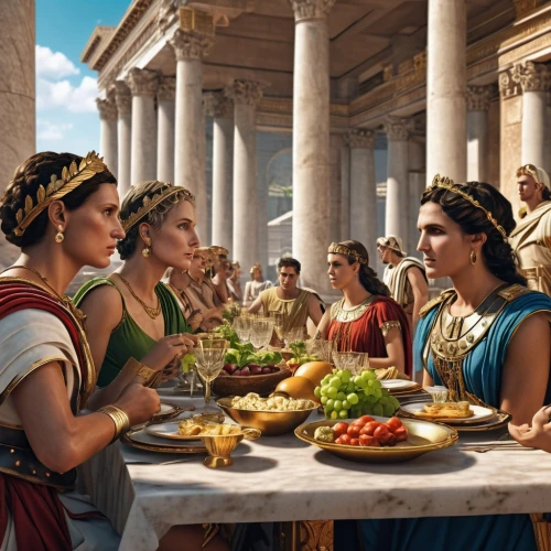 greeks,school of athens,rome 2,patricians,apollo and the muses,athenians,hellenistic,caesaria,poppaea,ancient rome,athene,dacians,eleusinian,greek food,mithridates,caesars,thracians,athenian,romans,macedonians,Photography,General,Realistic