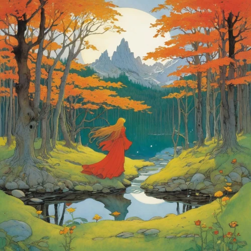 eilonwy,moomin world,prydain,arrietty,moomins,fantasia,nargothrond,rincewind,sylvania,moomin,fairy tale,a fairy tale,folktale,autumn idyll,kizu,folktales,ghibli,the autumn,alfheim,bombadil,Illustration,Realistic Fantasy,Realistic Fantasy 04