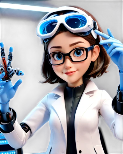 cartoon doctor,female doctor,scientist,lady medic,biologist,neurologist,mei,microsurgeon,neurosurgeon,engineer,astrobiologist,bioengineer,medic,vector girl,doctor,seamico,technologist,neurobiologist,microbiologist,optometrist,Unique,3D,3D Character