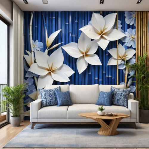 blue star magnolia,flower wall en,patterned wood decoration,white magnolia,modern decor,wallcoverings,flower painting,blue sea shell pattern,contemporary decor,wall decoration,retro modern flowers,interior decoration,decors,star magnolia,wallcovering,blue passion flower butterflies,decoratifs,decortication,decorates,decorously,Photography,General,Realistic