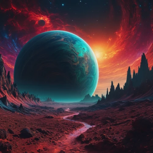 alien planet,alien world,planet,fire planet,planetoid,planetary,planet eart,space art,gliese,gas planet,planet alien sky,red planet,offworld,earthlike,exoplanet,fantasy landscape,barsoom,little planet,futuristic landscape,lunar landscape,Photography,General,Fantasy