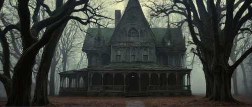 witch house,house in the forest,witch's house,creepy house,haunted cathedral,the haunted house,haunted house,forest chapel,ghost castle,forest house,house silhouette,lonely house,haunted castle,abandoned house,wooden church,ravenloft,gothic church,gothic style,haunted forest,gothic,Illustration,Black and White,Black and White 23