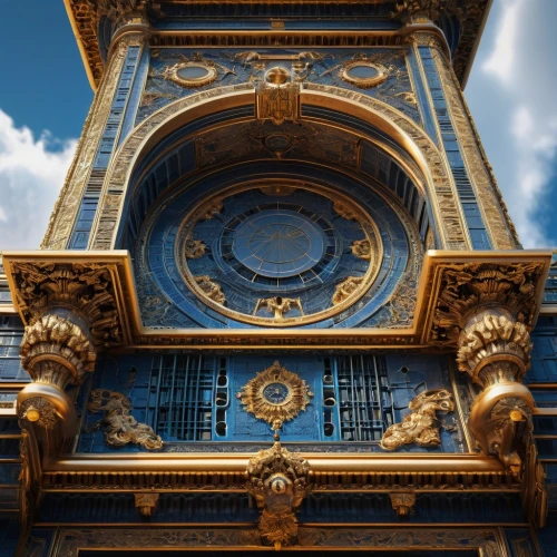 astronomical clock,grandfather clock,tower clock,clock face,clocktower,versailles,clock tower,old clock,antiquorum,clockmakers,clock,station clock,vacheron,ornate,street clock,orsay,clockings,leadenhall,musée d'orsay,tempus,Photography,General,Sci-Fi