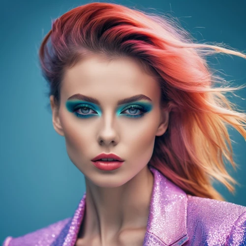 neon makeup,color turquoise,vibrant color,turquoise,teal and orange,intense colours,turquoise leather,airbrushed,trend color,women's cosmetics,colorful,retouching,pop art colors,colourist,makeup artist,neon colors,jeffree,chorkina,eyes makeup,colorful background,Photography,General,Realistic