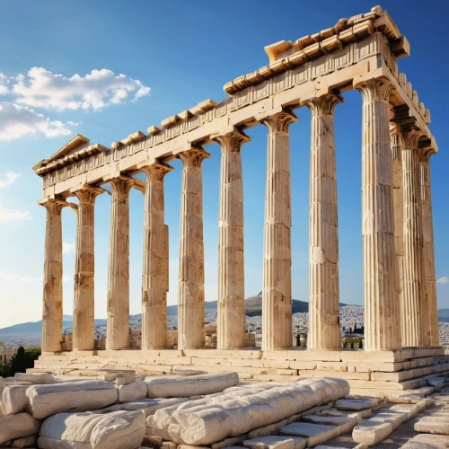 erechtheion,greek temple,erechtheus,the parthenon,parthenon,acropolis,doric columns,hellas,laodicea,athen,atenas,akropolis,athens,caesonia,athenian,temple of hercules,hellenic,panathenaic,capitolium,pylades,Art,Classical Oil Painting,Classical Oil Painting 33